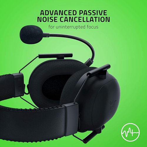 Razer BlackShark V2 Pro Wireless and Wired 3.5mm Connector Black Gaming Headset 8RA10319345