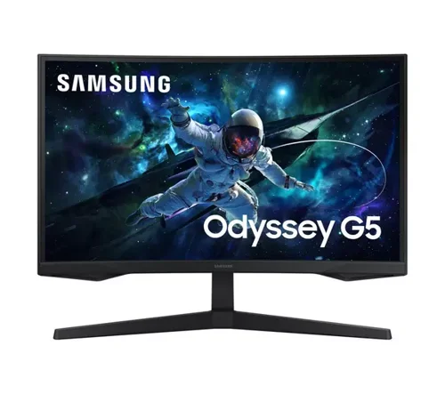Samsung Odyssey G5 32 Inch 2560 x 1440 Pixels Quad HD VA Panel HDR10FreeSync HDMI DisplayPort Gaming Monitor
