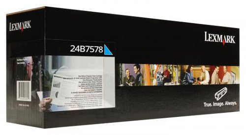 Lexmark XC96X Cyan Toner Cartridge Return 46.9K 24B7578