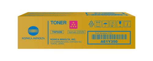 Konica Minolta TNP-92M Magenta Toner AE1Y350