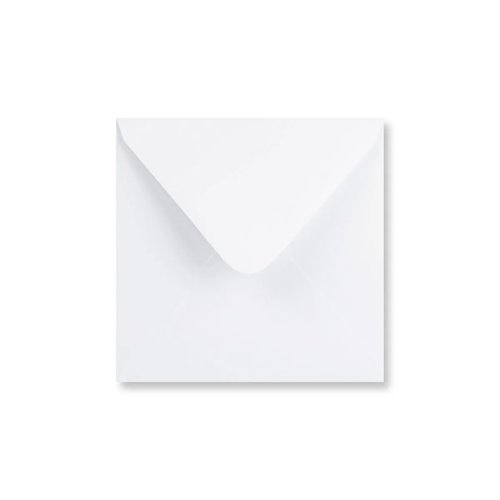 Bong Square Envelopes White Gummed 100gsm 150x150mm 1000 Per Pack (Box 5 x 1000) - BONG8208