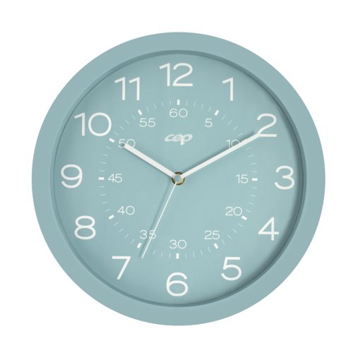 CEP Riviera by Cep Silent Quartz Analogue Wall Clock 300mm Mint - 2008200991