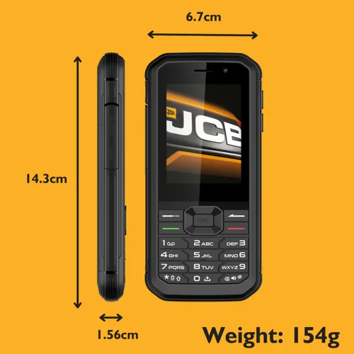 JCB TP1241 Tradesman 3 2.8 Inch Display Toughphone 8JCBTP1241