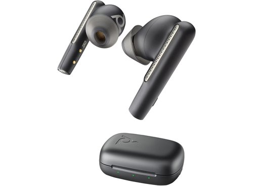 HP Poly Voyager Free 60 UC Wireless Bluetooth Earbuds with Charging Case