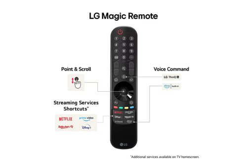 LG UT91 2024 65 Inch 3840 x 2160 Pixels 4K Ultra HD Web OS Bluetooth HDMI USB Smart TV 8LG65UT91006LA