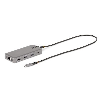 StarTech.com USB-C Triple Monitor Multiport Adapter Dual 4K 60Hz + 4K 30Hz HDMI and DisplayPort - 3-Port USB 10Gbps Hub