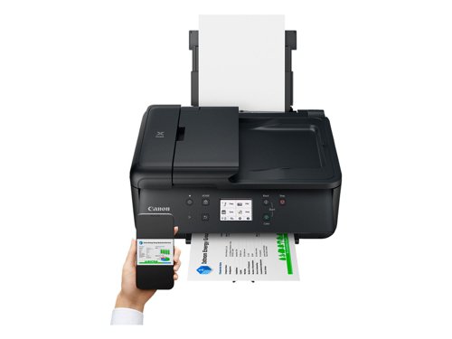 Canon PIXMA TR7650 Inkjet Printer All-in-One A4 Colour Wireless Black 4452C028