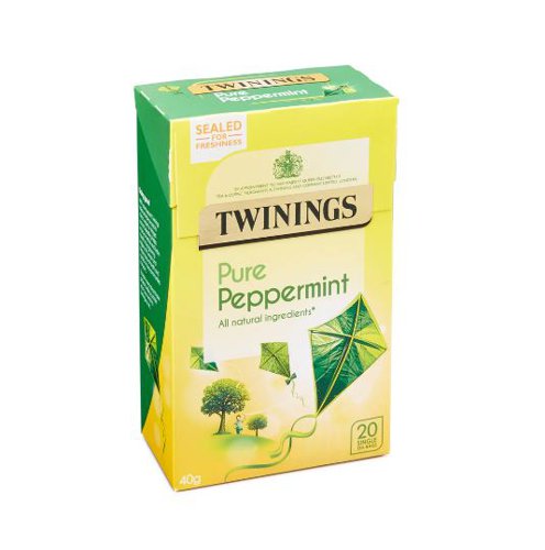 Twinings Pure Peppermint Tea Bags (Pack of 20) F17458