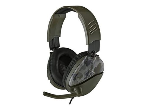 Turtle Beach Recon 70 Wired 3.5mm Connector Green Camo Gaming Headset