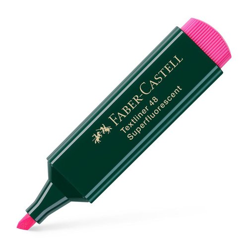 Faber-Castell Highlighter Textliner 48 - Pink (Pack 10) - 154828