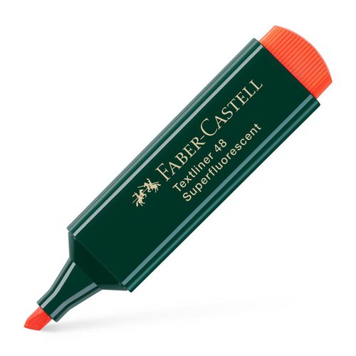 Faber-Castell Highlighter Textliner 48 - Orange (Pack 10) - 154815