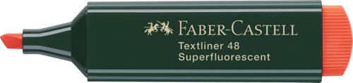 Faber-Castell Highlighter Textliner 48 - Orange (Pack 10) - 154815