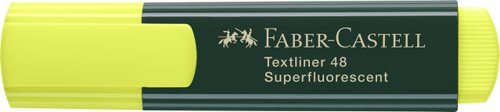 Faber-Castell Highlighter Textliner 48 - Yellow (Pack 10) - 154807