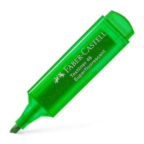 Faber-Castell Highlighter Textliner 46 Green (Pack 10) - 154663