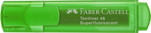 Faber-Castell Highlighter Textliner 46 Green (Pack 10) - 154663