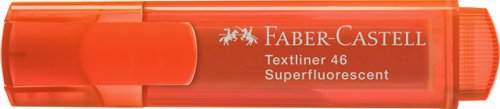 Faber-Castell Highlighter Textliner 46 Orange (Pack 10) - 154615