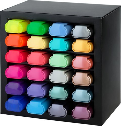 Faber-Castell Highlighter Textliner 46 Assorted Colours (Deskset 24) - 254602