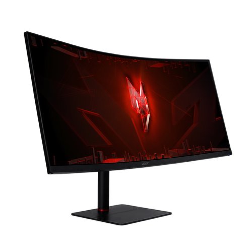 Acer Nitro XV5 34 Inch 3440 x 1440 Pixels Wide Quad HD VA Panel ZeroFrame HDMI DisplayPort Curved Gaming Monitor