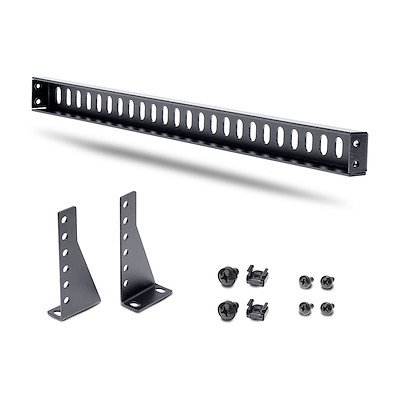 StarTech.com 1U Horizontal Cable Management Lace Bar