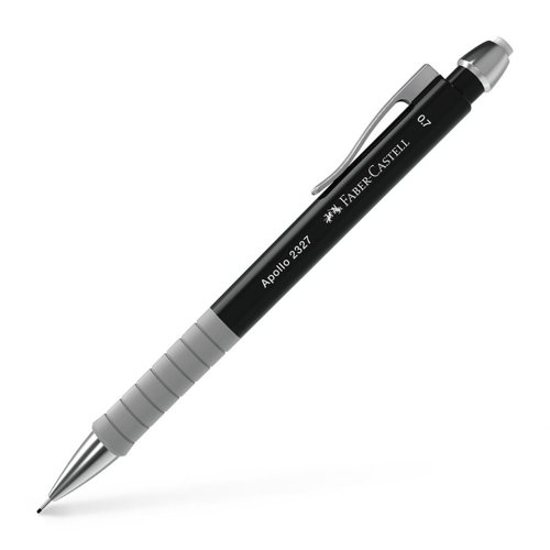 Faber-Castell Mechanical Pencil Apollo Black 0.7mm (Pack 5) - 232704