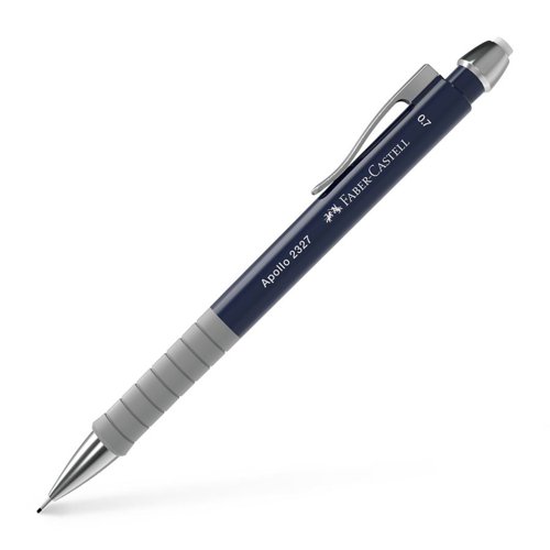 Faber-Castell Mechanical Pencil Apollo Dark Blue 0.7mm (Pack 5) - 232703