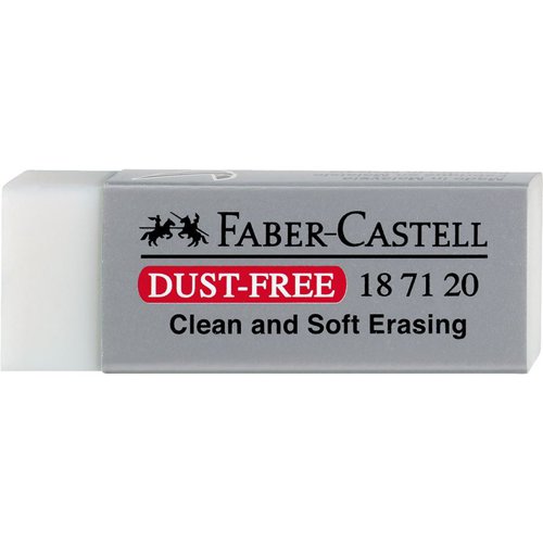 Faber-Castell Eraser Dust-free (Pack 20) - 187120 48999SQ