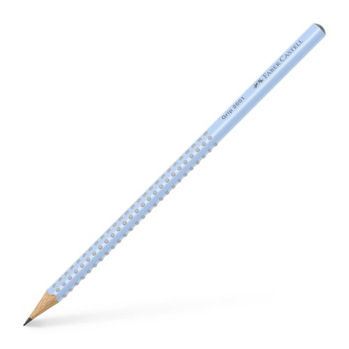 Faber-Castell Pencil Grip 2001 Sky Blue B (Pack 12) - 517074