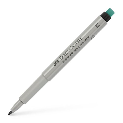 The Multimark fibre tip universal pen with integrated special eraser reliably writes on almost all surfaces. Depending on the required purpose, the pens are available in eight permanent and four non-permanent ink colours. They are exceptionally luminous and rich in colour. The integrated special eraser is able to fully remove marks from almost all smooth surfaces like CD/DVD/Blu-ray or transparencies.