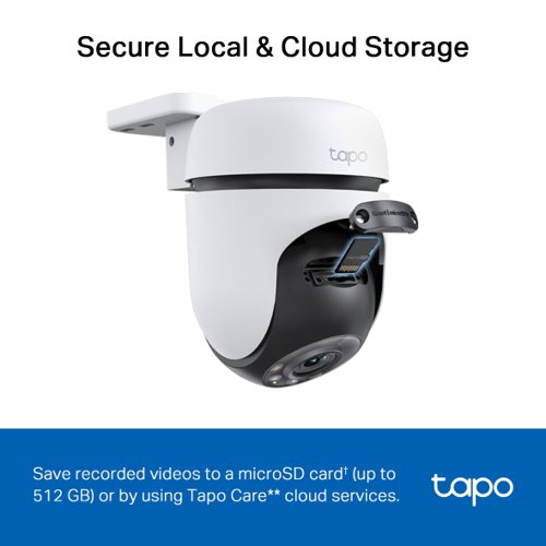 TP-Link Tapo C510W Outdoor Pan Tilt Security Wi-Fi Camera 2 Twin Pack CCTV Cameras 8TP10441927