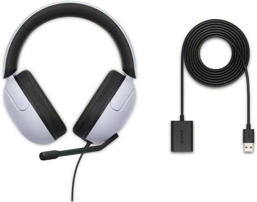 Sony INZONE H3 360 Spatial Sound USB Wired White Gaming Headset Headsets & Microphones 8SO10391092