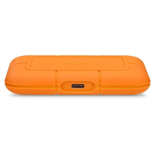 LaCie 4TB Rugged USB-C 2.5 Inch NVMe Orange External Solid State Drive 8LASTHR4000800