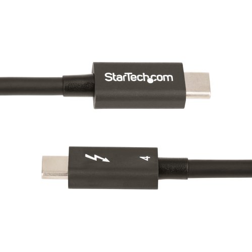 StarTech.com 50cm 40Gbps 100W Thunderbolt 4 Cable