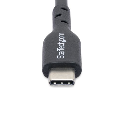 StarTech.com 2m 60W Power Delivery USB-C Black Charging Cable