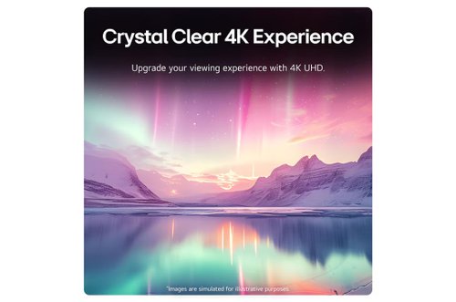 Experience crystal clear 4K viewing, sharp images and immersive sound with the LG UHD AI UT80 4K smart TV.With breathtaking 4K HDR10 Pro and alpha 5 AI 4K processor (Gen 7).Featuring a slim profile and bezel, twinned with a sleek stand design.