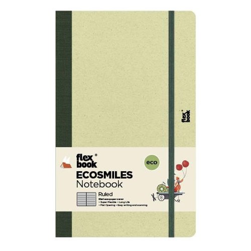FlexBook Ecosmiles 13x21cm Ruled Kiwi