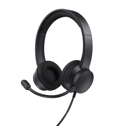 Trust Ayda Wired USB-ENC Black PC Headset