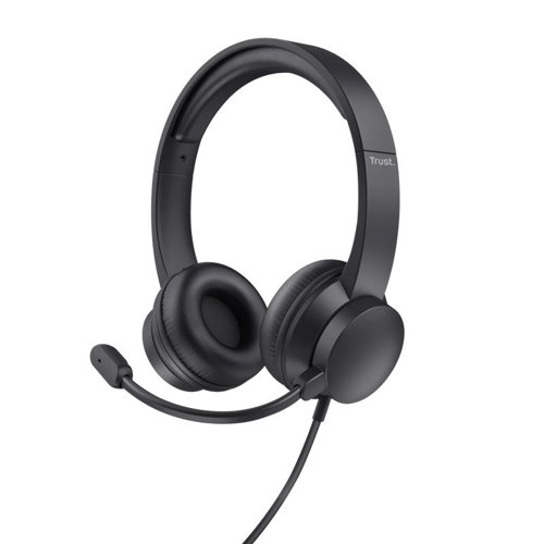 Trust HS-201 Wired USB Black PC Headset