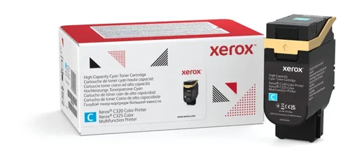 Xerox C320 / C325 Cyan High Capacity Toner Cartridge 5.5K - 006R04828
