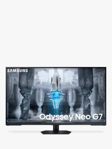 Samsung Odyssey Neo G7 43 Inch 3840 x 2160 Pixels 4K Ultra HD VA Panel Mini-LED HDMI DisplayPort USB Smart Gaming Monitor