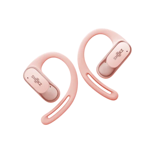 Shokz OpenFit Air Pink True Wireless Earbuds with Charging Case