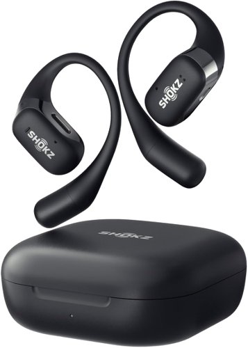 Shokz OpenFit Black True Wireless Earbuds with Charging Case