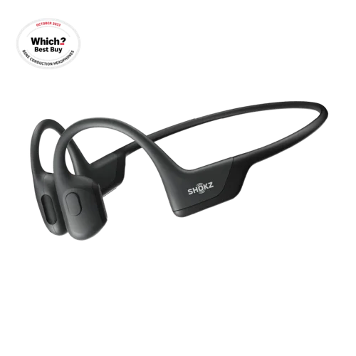 Shokz OpenRun Pro Black Bone Conduction Stereo Bluetooth Headset