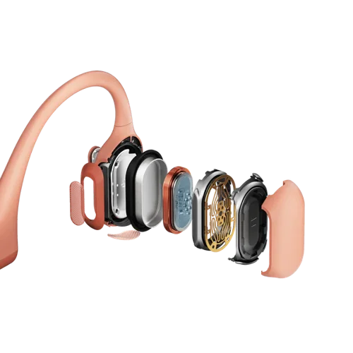 Shokz OpenRun Pro Pink Bone Conduction Stereo Bluetooth Headset