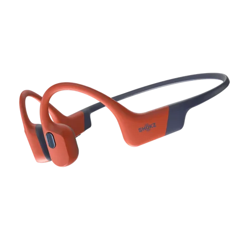 Shokz OpenSwim Pro Red Bluetooth Waterproof Swimming Headset