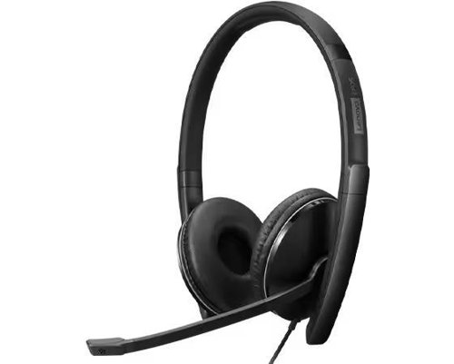 Lenovo Wired Gen 2 USB-C USB-A UC Active Noise Cancelling Headset