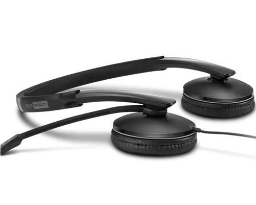 Lenovo Wired Gen 2 USB-C USB-A UC Active Noise Cancelling Headset