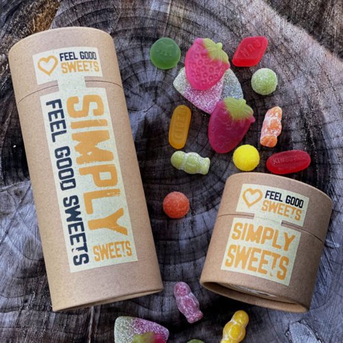 Feel Good Sweets Simply Small Tube 0401339 | Feel Good Sweets