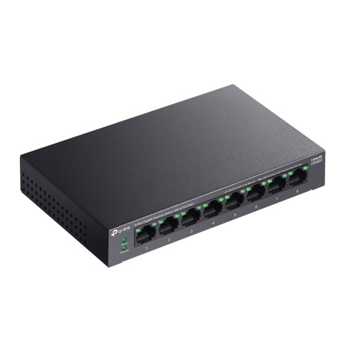 TP-Link LiteWave 8-Port Gigabit Desktop Switch with 8-Port PoE+ Ethernet Switches 8TP10431394