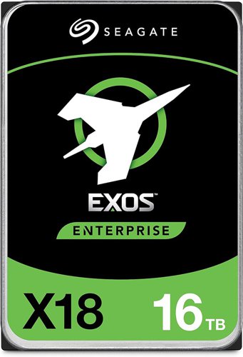 Seagate Enterprise Exos X18 16TB 3.5 Inch 7200RPM Internal Hard Drive