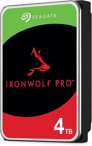 Seagate IronWolf Pro 72 4TB SATA 3.5 Inch 7200RPM Internal Hard Drive